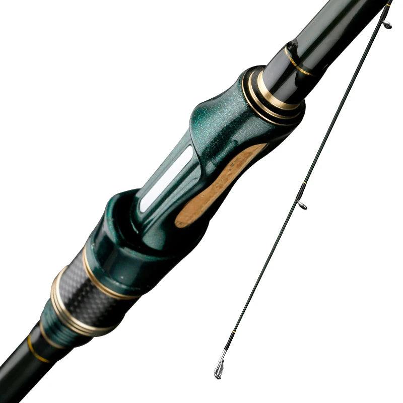 Vara de Pesca CEMREO | Ultra Resistente- Ação Média |  100% Carbono