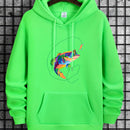 Moletom com Estampa de Peixe |