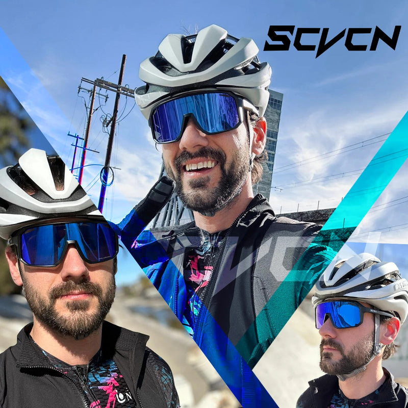Kit 2 Óculos de Sol Esportivo SCVCN UV400
