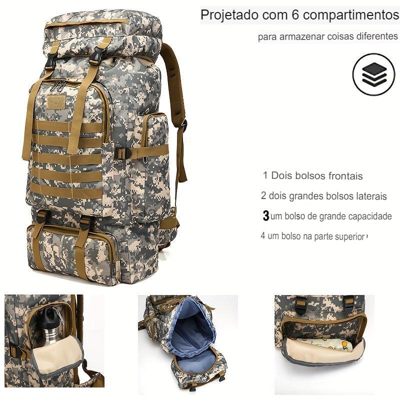 Mochila de Camuflagem  | Grande Capacidade JUMAHE