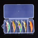 Kit 5 Iscas Jerkbaits Fisgada Garantida – Modelo Japonês