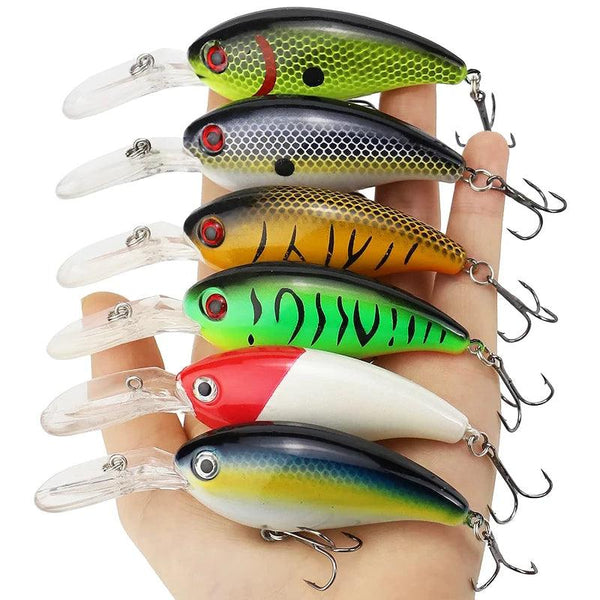 Kit 10 Iscas Big Crankbait | Desenvolvida para Máxima Performance e Realismo