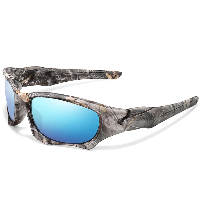 Óculos de Sol Polarizados Camuflados com Proteção UV para Pesca