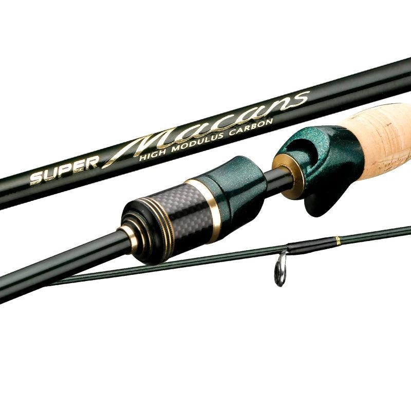 Vara de Pesca CEMREO | Ultra Resistente- Ação Média |  100% Carbono