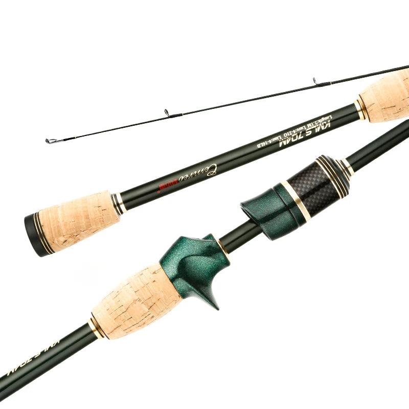 Vara de Pesca CEMREO | Ultra Resistente- Ação Média |  100% Carbono