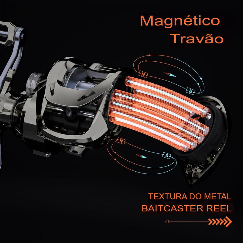 Carretilha   | Haut Ton Matel Master 6.2:1| 6Kg Drag