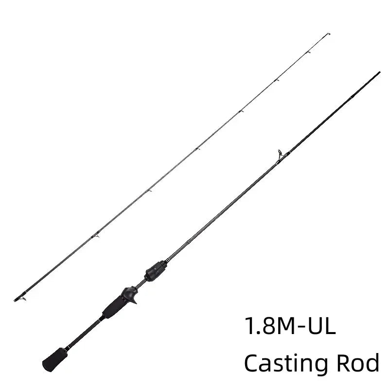 Vara de Pesca Resolute  - Mavllos -UltraLight Rápida de Carbono
