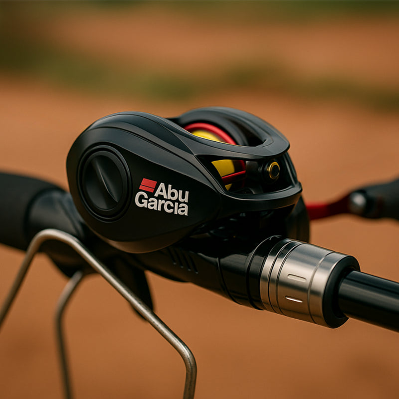 Carretilha  Abu Garcia BLACK MAX 3 | 8Kg de DRAG - Anti-Cabeleira + Óculos Polarizado