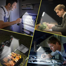 Lanterna Dobrável Recarregável USB Multifuncional