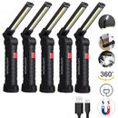 Lanterna Dobrável Recarregável USB Multifuncional