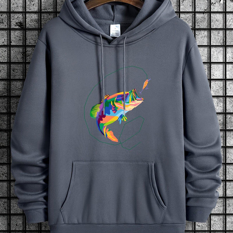 Moletom com Estampa de Peixe |