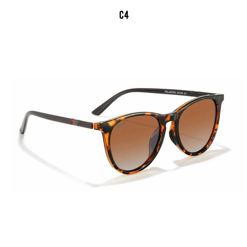 Óculos de Sol Feminino Polarizado  | KDEAM Oversized Redondo