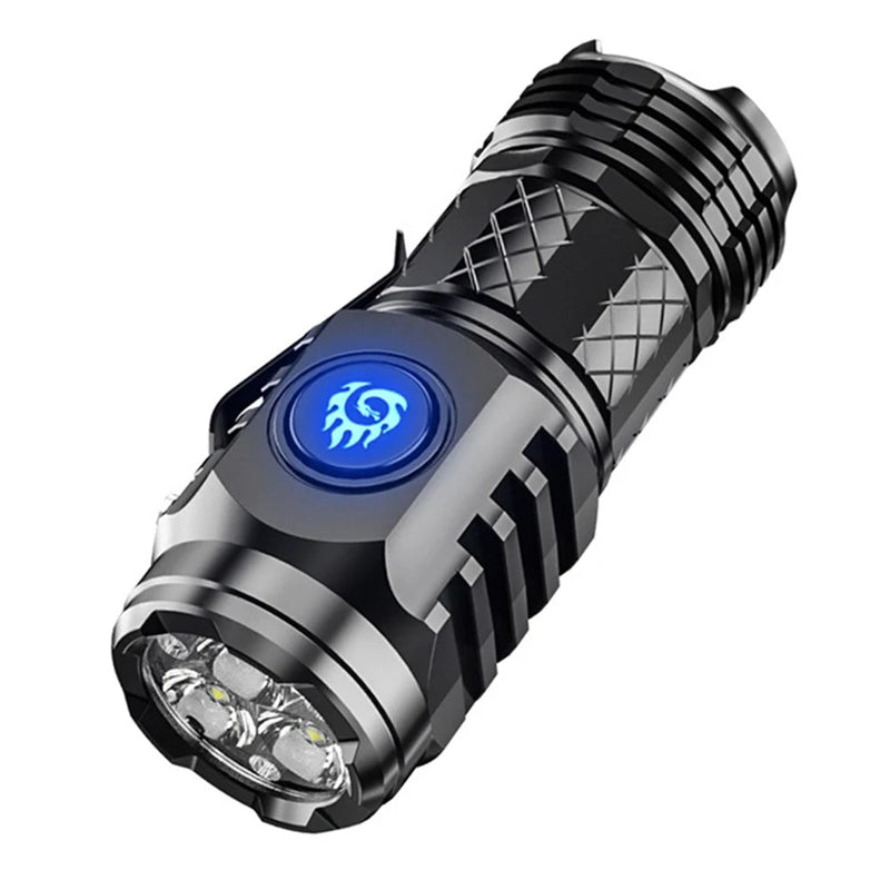Lanterna Recarregável Impermeável 20W LED Tipo-C