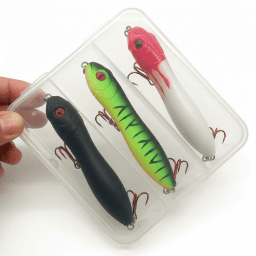 [PAGUE 1 LEVE 3] Isca Artificial Zig Zarinha Inoxidável + Caixa Organizadora