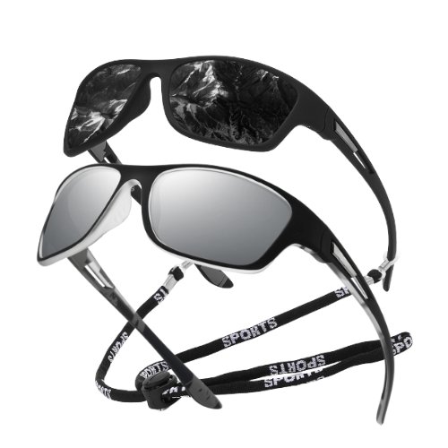 [PAGUE 1 LEVE 2] Óculos de Sol Polarizado Anti-Reflexo Pesca Esportivo - AquaVision Pro™