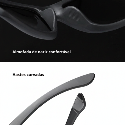 [PAGUE 1 LEVE 2] Óculos de Sol Polarizado Anti-Reflexo Pesca Esportivo - AquaVision Pro™