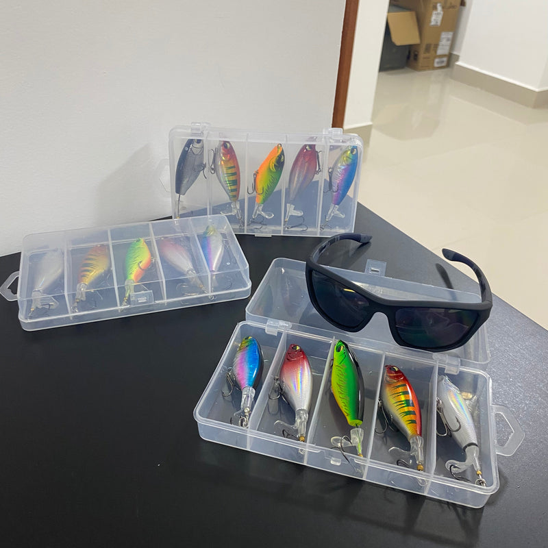 Isca Artificial Flutuante com Hélice 5 unidades