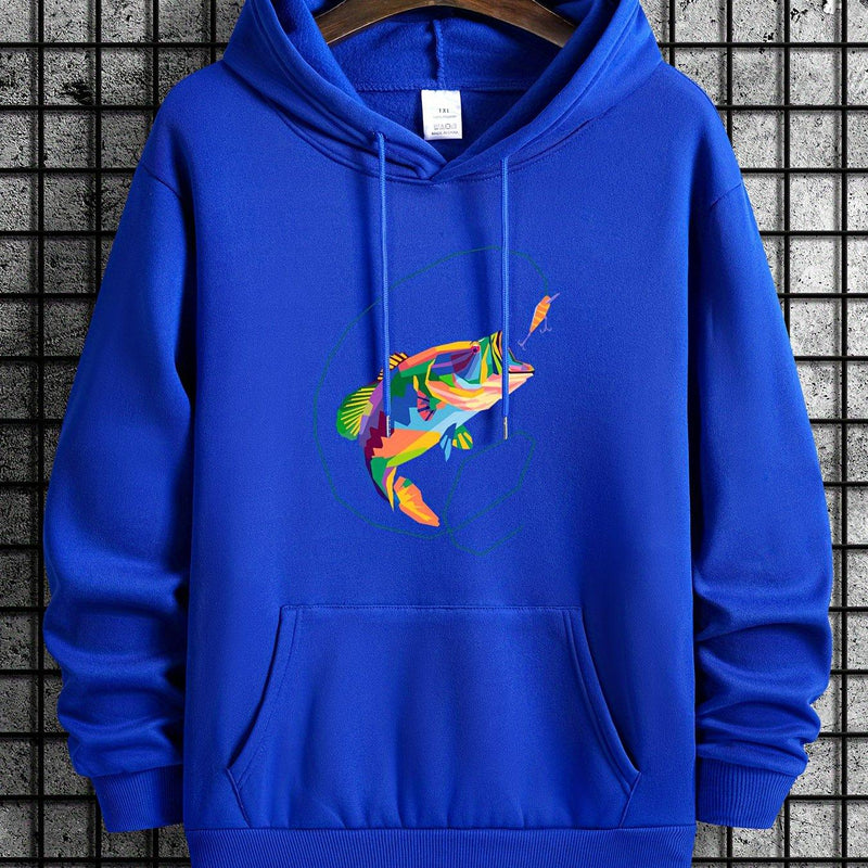 Moletom com Estampa de Peixe |