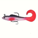 Iscas Artificiais Shad Silicone - Ultra Realistas e Eficientes | 6 Unidades