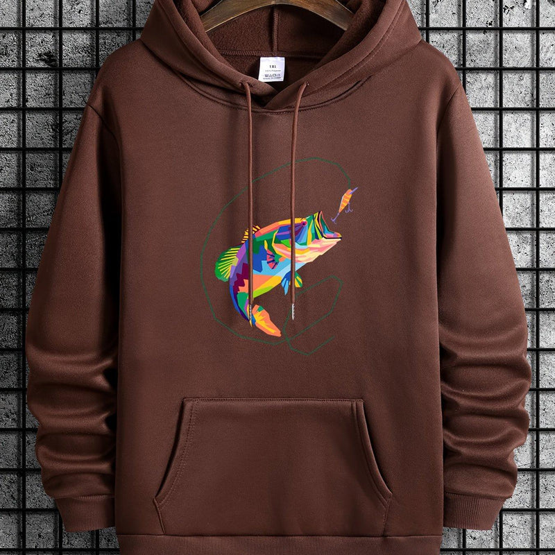 Moletom com Estampa de Peixe |