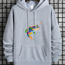 Moletom com Estampa de Peixe |