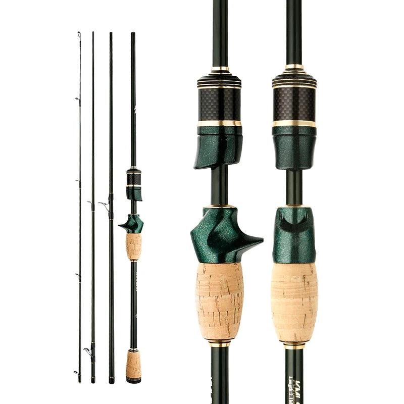 Vara de Pesca CEMREO | Ultra Resistente- Ação Média |  100% Carbono