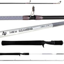 Vara P/ Carretilha Albatroz New Diamond Carb. - Lançamento