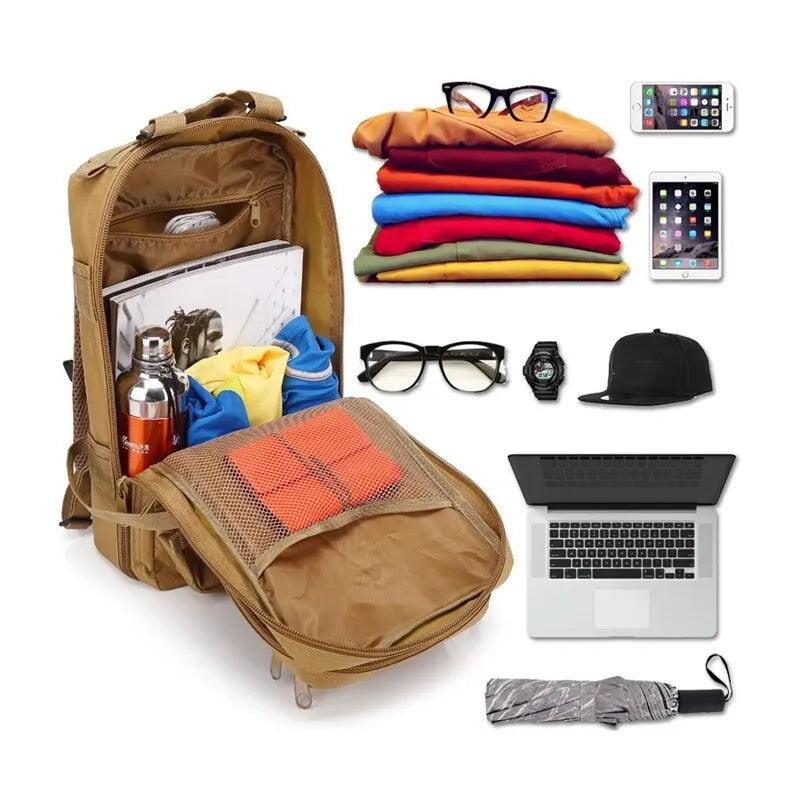 Mochila Tática Militar Para Pesca  Rilibegan 30L