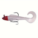 Iscas Artificiais Shad Silicone - Ultra Realistas e Eficientes | 6 Unidades