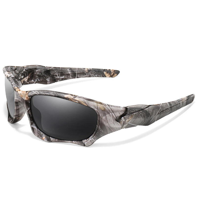 Óculos de Sol Polarizados Camuflados com Proteção UV para Pesca