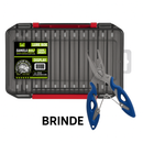 Caixa Organizadora Dupla Face com 14 Divisórias | Samolla + Alicate de Brinde