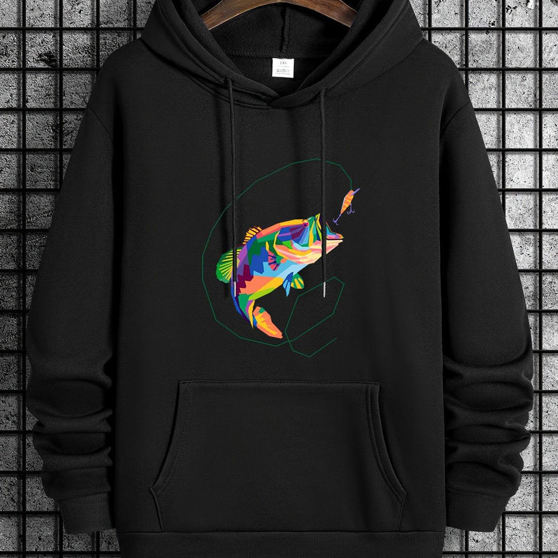 Moletom com Estampa de Peixe |
